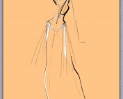 Fashion Sketch – Performance Dress